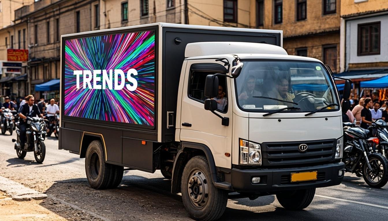 LED Mobile Van Advertising
