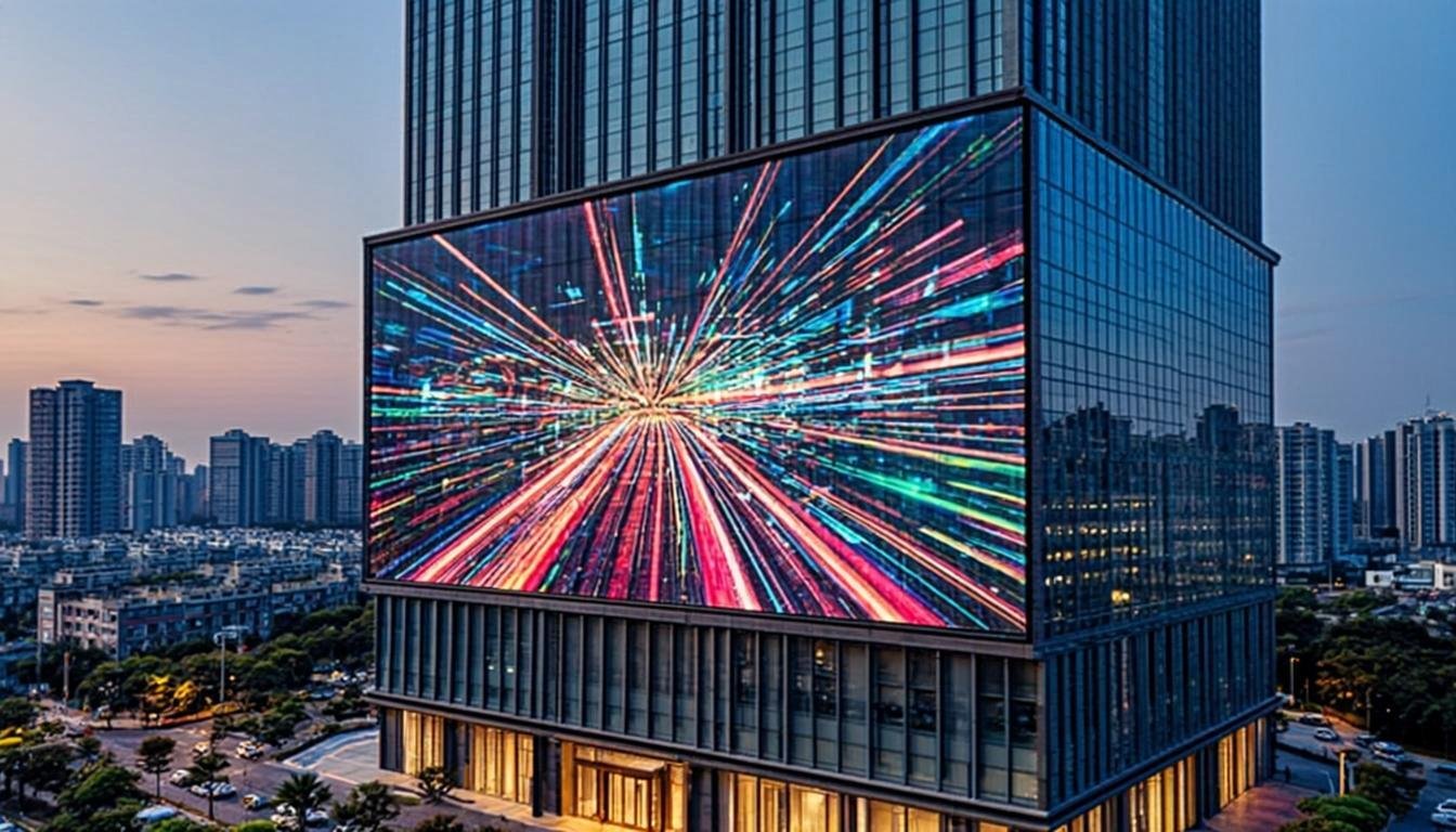 Transparent LED Display Installation
